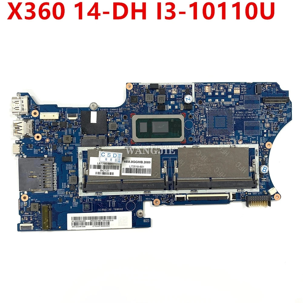 Ddr4 16Gb - ل HP بافيليون X360 14-DH اللوحة
