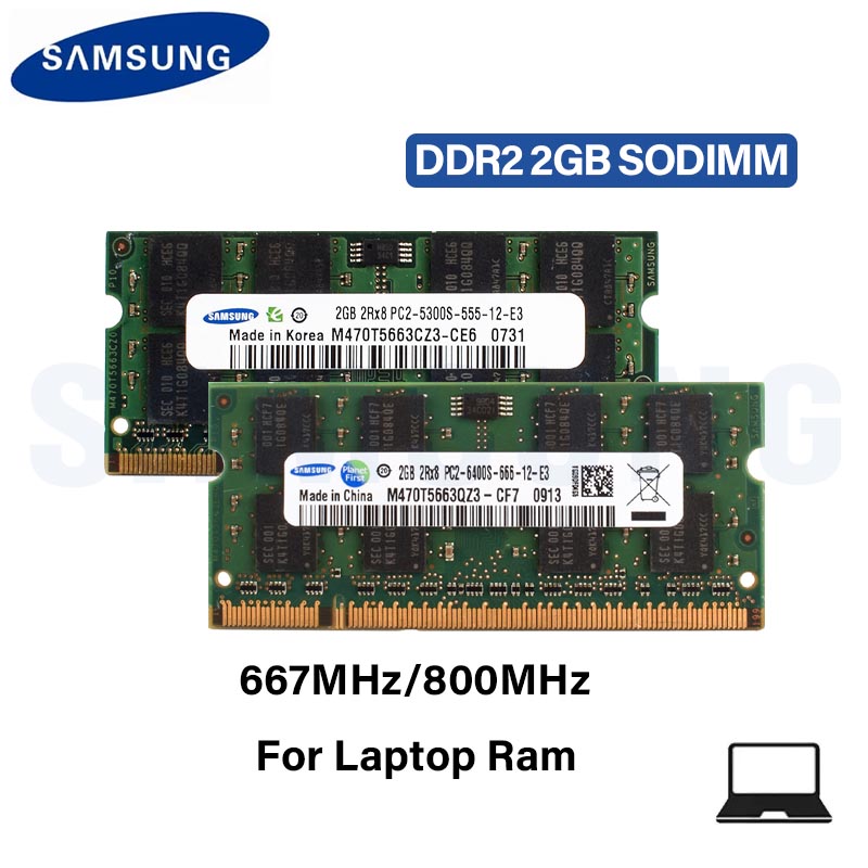 Ddr2 Ram - وحدة ذاكرة الكمبيوتر المحمول من smma