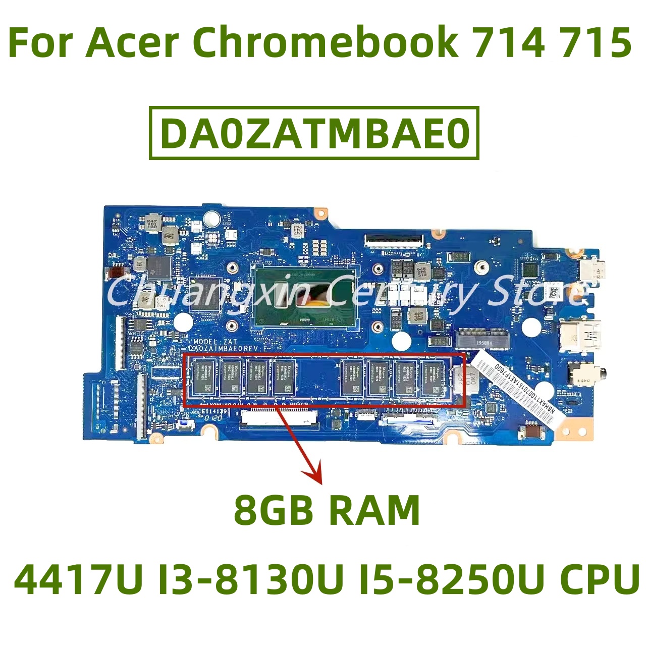 Ddr4 8Gb - DA0ZATMBAE0 اللوحة الأم لشركة أيسر Chromebook