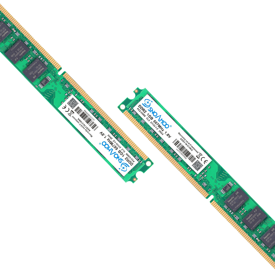 SNOAMOO كمبيوتر مكتبي RAMs DDR - مراجعة Ddr2 Ram وسعره