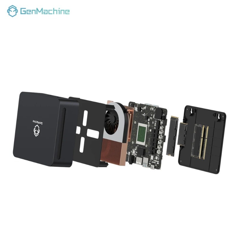 جهاز كمبيوتر صغير GenMachine M - مراجعة Ddr4 3200Mhz وسعره