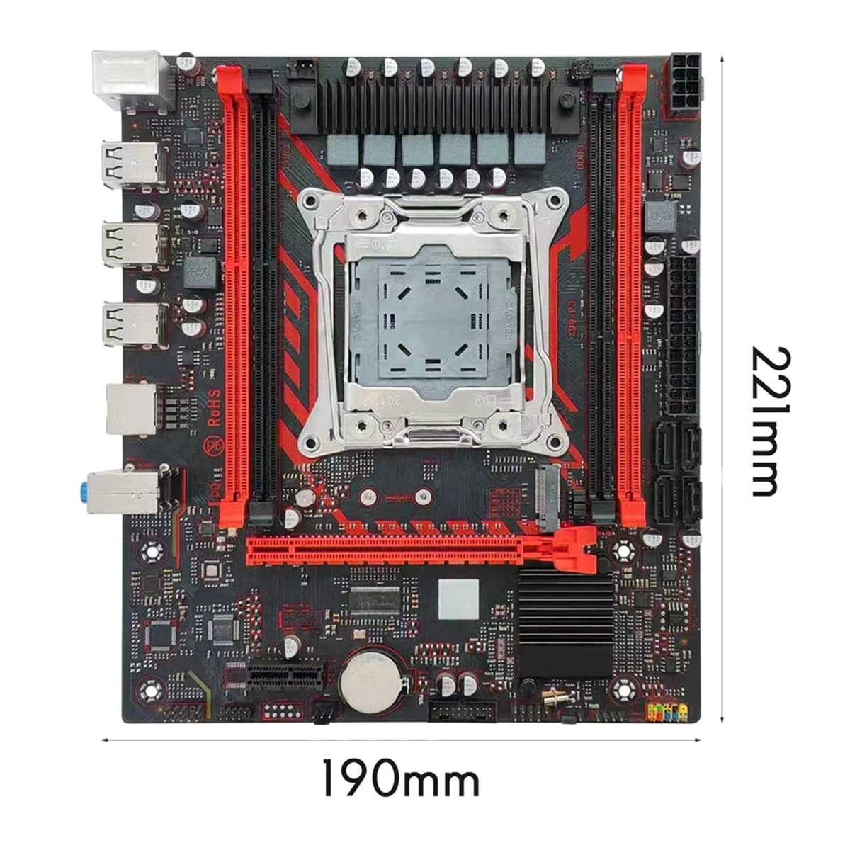 لوحة أم (A01R) X99 P3 LGA2011  - مراجعة Ddr3 Ram وسعره
