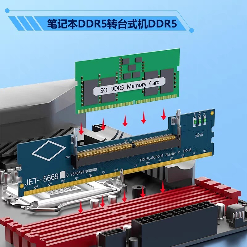 بطاقة محول DDR3 DDR4 DDR5 من ن - مراجعة Ddr4 Desktop Ram وسعره