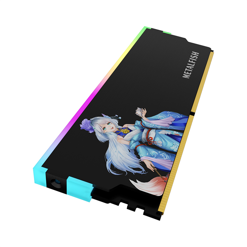 METALFISH DRAM المبرد 5V-3PIN  - مراجعة Ddr4 Desktop Ram وسعره