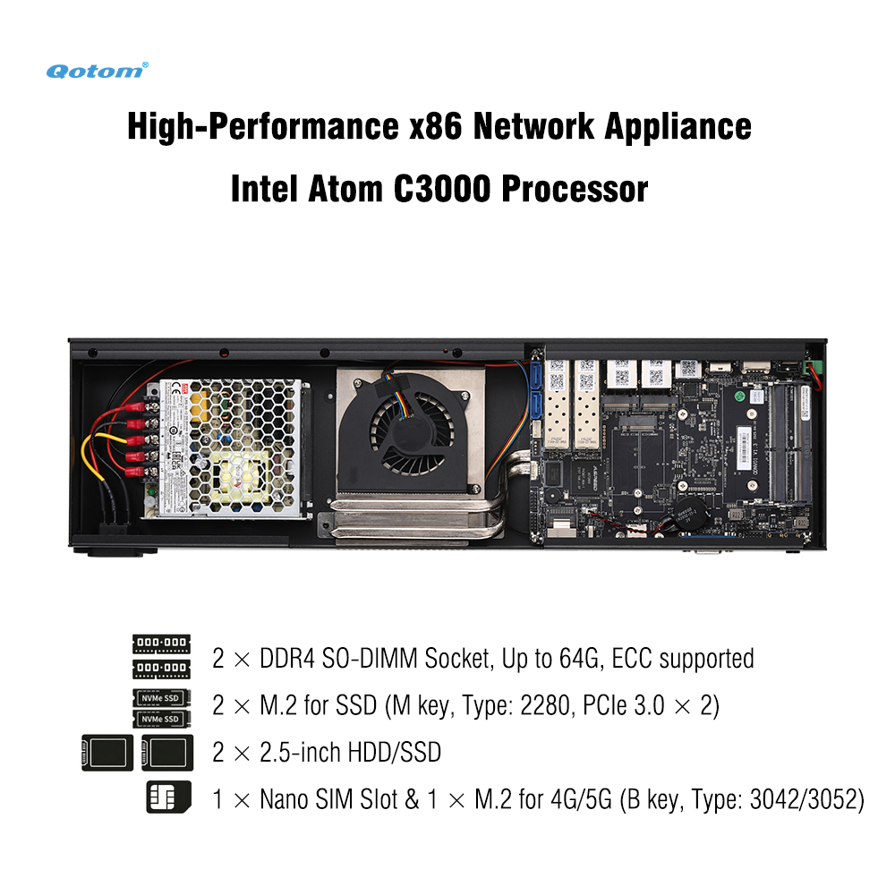 Q20300G9 1U Rack - معالج Atom  - مراجعة Ddr4 Desktop Ram وسعره
